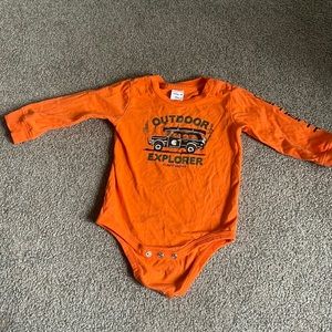Carhartt long sleeve onsie 12m